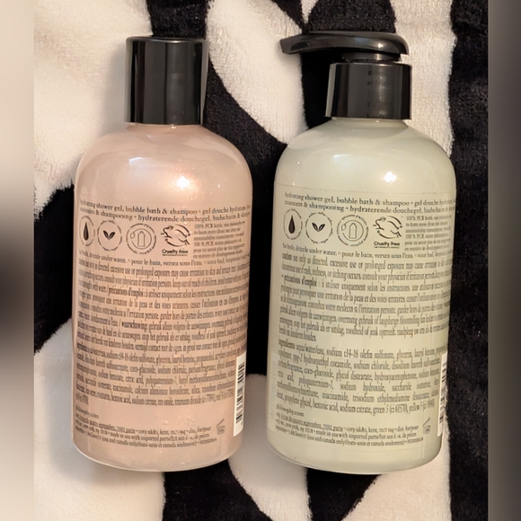 White Cherry Pistachio Dreams Hydrating Shower Gel Philosophy Bundle Of 2 8 oz - Picture 6 of 8